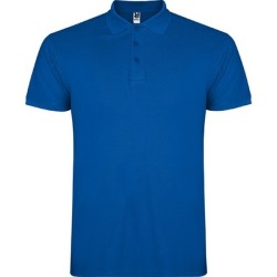 Polo homme manches courtes  STAR (Tailles enfants)