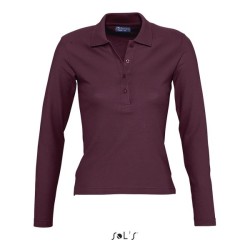 Polo femme couleur 210 g sol's - podium - 11317c