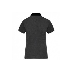 Polo jersey bicolore femme - Kariban