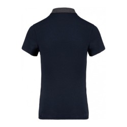 Polo jersey bicolore femme - Kariban