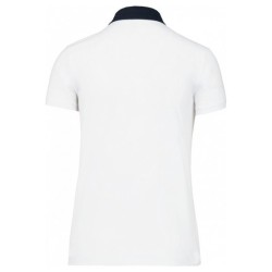 Polo jersey bicolore femme - Kariban