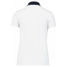 Polo jersey bicolore femme - Kariban