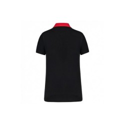 Polo jersey bicolore femme - Kariban