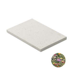 Carnet A5 couv. papier semence