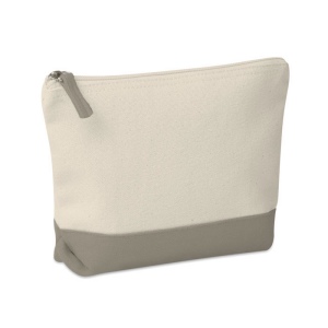 Trousse en coton bicolore 215 × 150 × 50 mm, vue 4