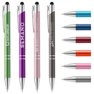 Stylo Mat Stylet coté clip, vue 2