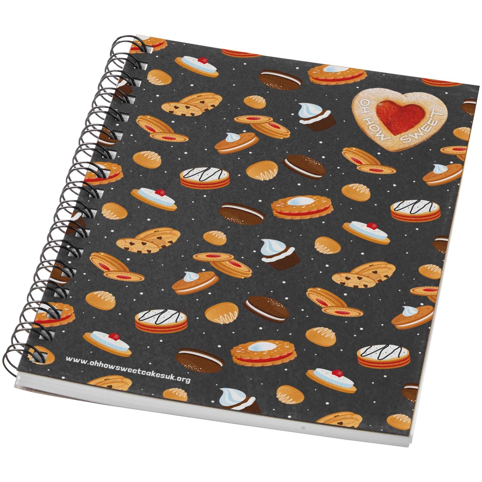 Carnet de notes à spirales A6 coloré