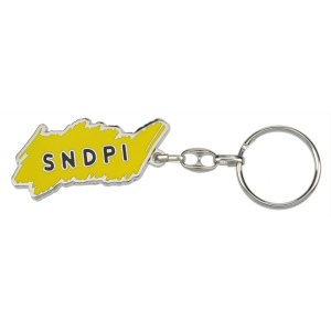 Porte-clés zamac émail premium – 30 mm, vue 3