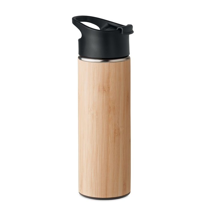 Bouteille bambou double paroi 80 × 240 × 80 mm