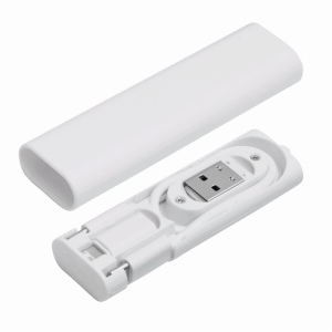 Câble de charge et de données multifonction compact transfert 108 × 16 × 30 mm