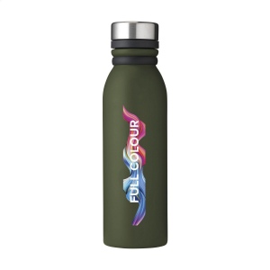 Bouteille d'eau isotherme à double paroi et isolé sous vide, vue 2
