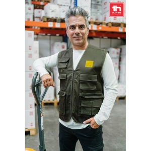 Gilet (200 g/m²) en polyester et coton
