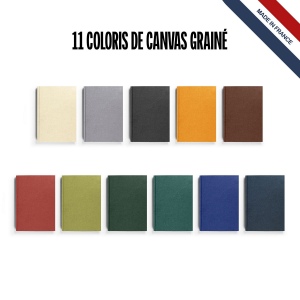 Carnet note A5 cov rigid., vue 3
