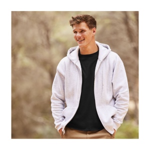 Sweat capuche grand zip 280