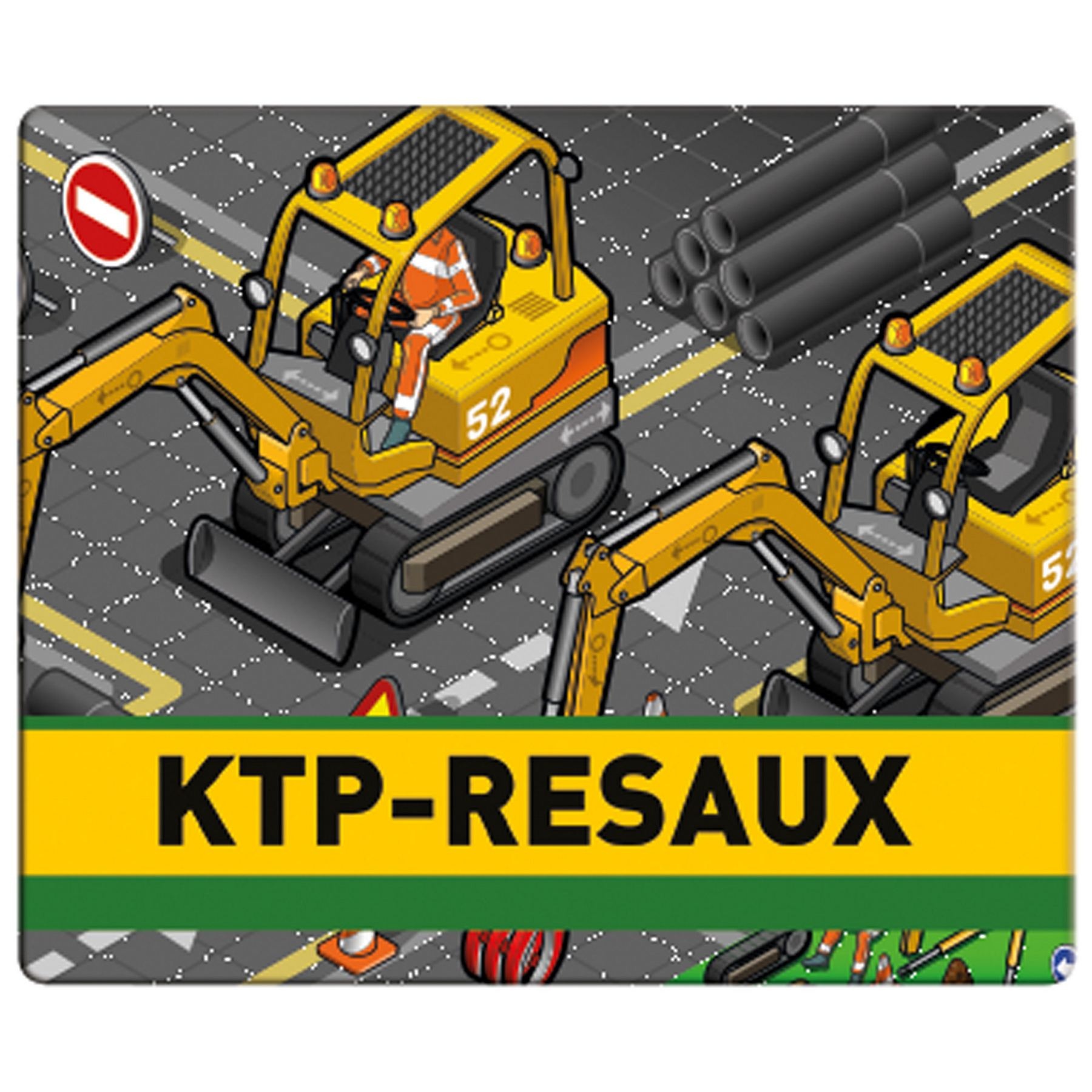 Tapis de souris extra plat