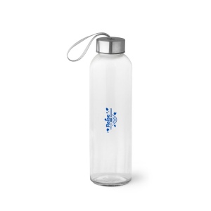 Bouteille de sport en verre et acier inoxydable 520 mL, vue 2