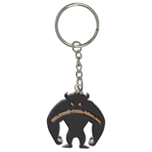 Porte-clés zamac émail éco – 30 mm
