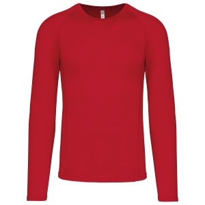 T-shirt double peau sport manches longues unisexe, vue 3