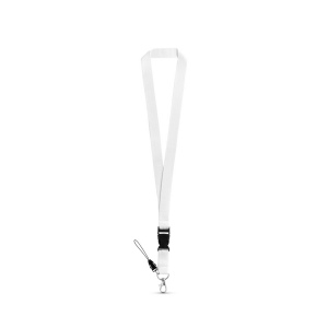 Tour de cou en polyester avec mousqueton en métal 20 × 530 mm, vue 5