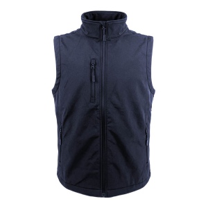 Gilet softshell unisexe en tissu regenere 280 g/m2, vue 4