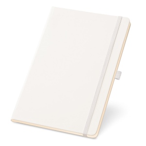 Bloc notes A5 à feuilles lignées en couleur ivoire, vue 4