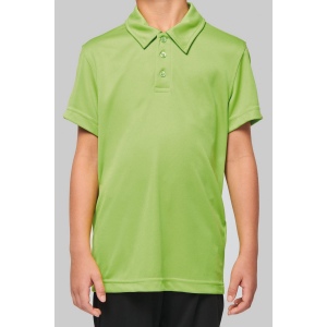 Polo sport manches courtes enfant, vue 2