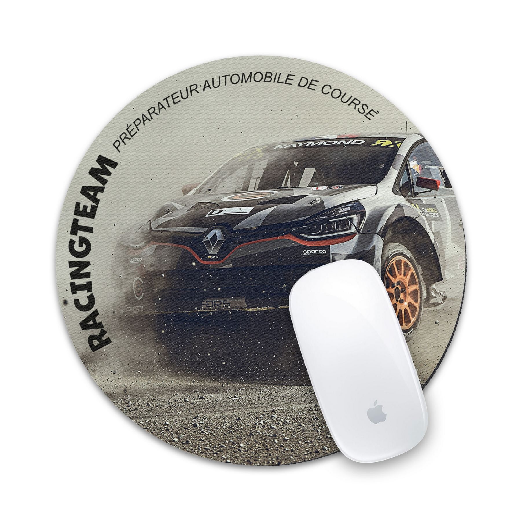 Tapis de souris rond