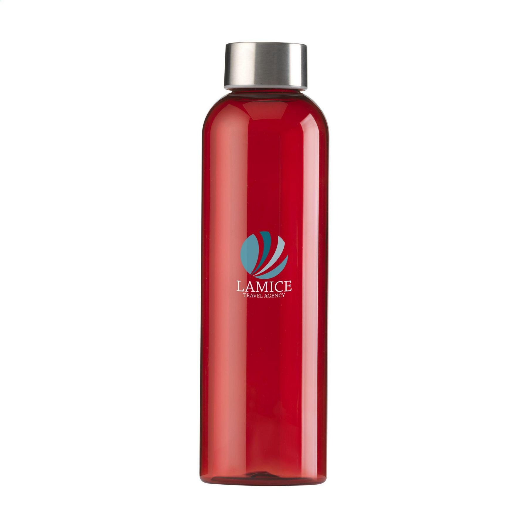 Bouteille d'eau de couleur transparente en plastique SK