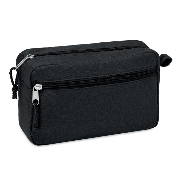 Trousse de toilette en chanvre 210 × 130 × 80 mm