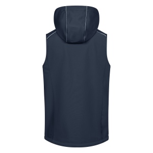 Bodywarmer en Softshell avec capuche, vue 2