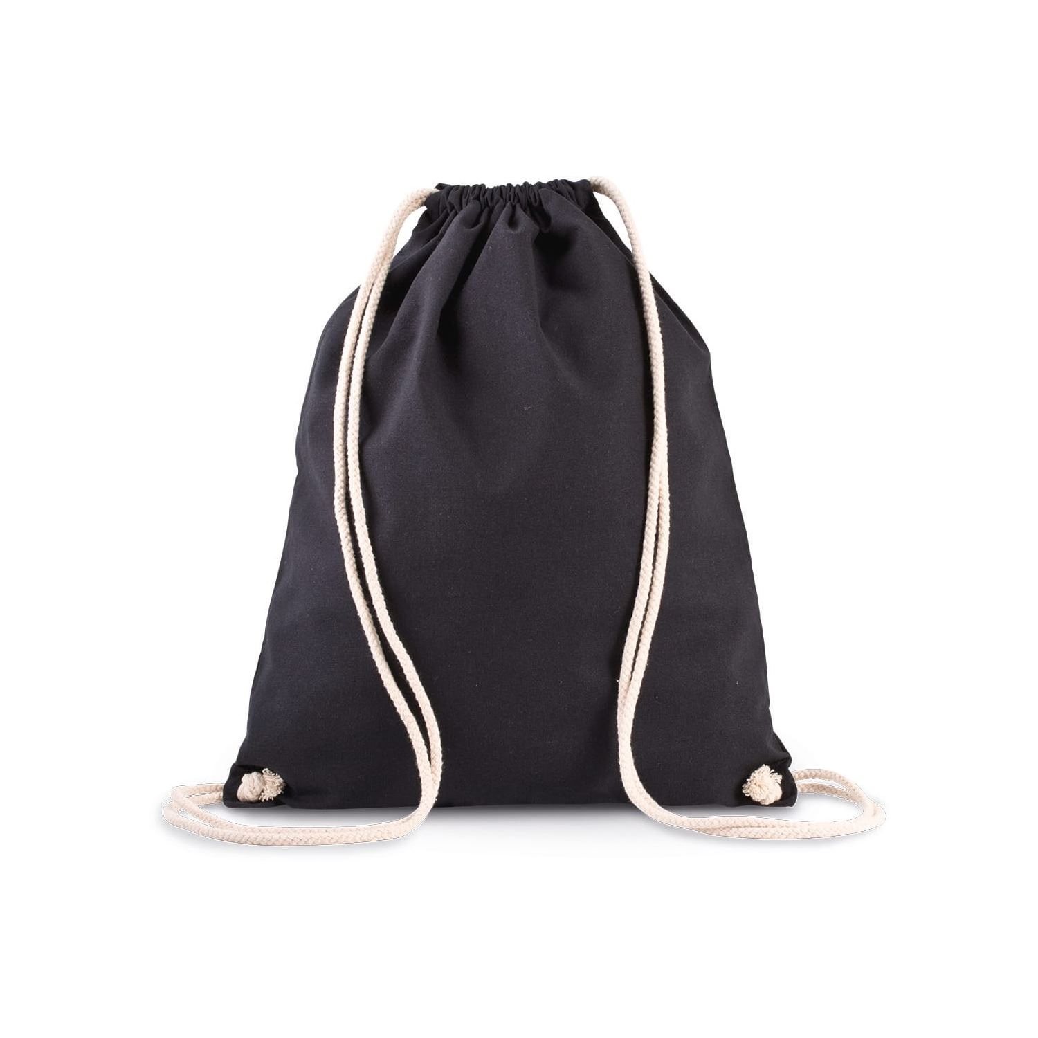 Sac à dos en coton avec cordelettes 350 × 450 mm