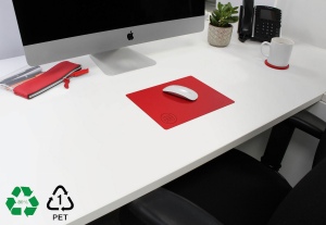 Tapis de souris flexible en rPET 199 × 249 × 2 mm, vue 3