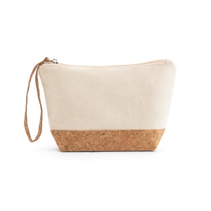Trousse de toilette 100% coton et liège, vue 2