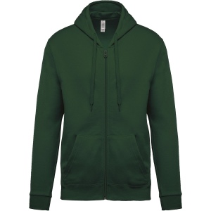 Sweat-shirt zippé capuche unisexe, vue 4