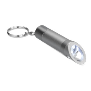 Lampe torche porte-clés en mét 70 × 70 × 15 mm, vue 3
