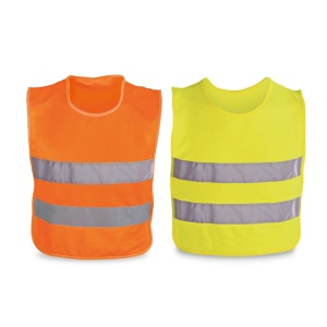 Gilet réfléchissant pour enfant, 100 % polyester
