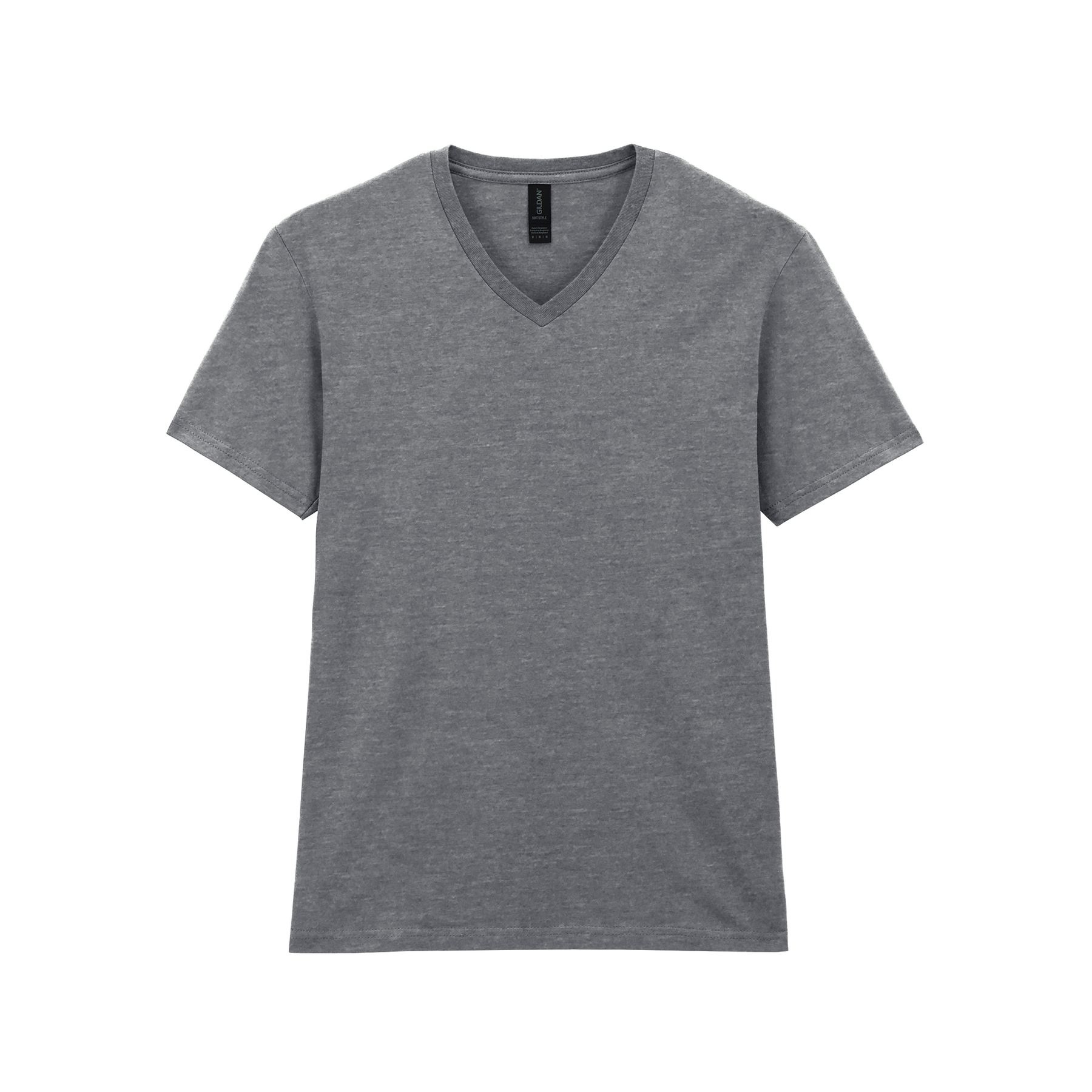 T-shirt homme col v