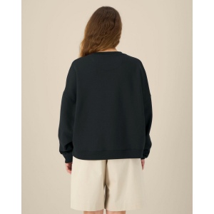 Le sweat-shirt femme col rond en coton-TENCEL Stanley/Stella, vue 3
