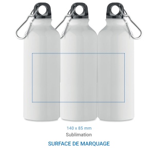 Gourde Sport alu – 400ml, vue 4