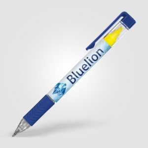 Stylo surligneur avec grip colouré 149 × 12 × 12 mm, vue 6