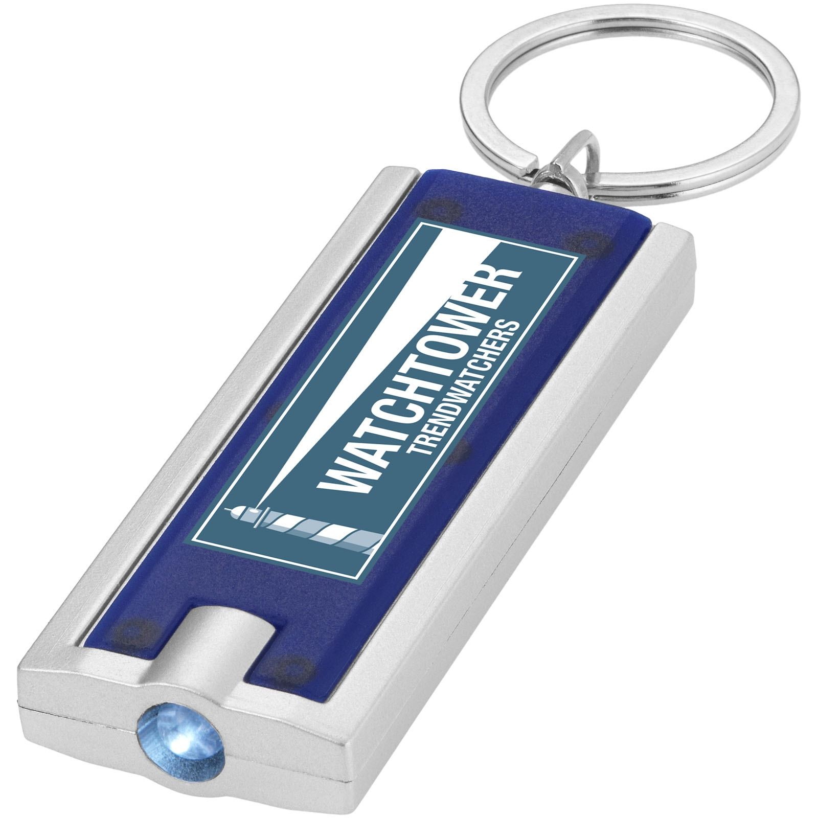 Porte-clés avec lampe LED 60 × 5 × 25 mm