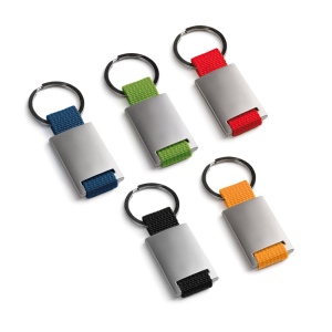 Porte-clés en aluminium 28 × 6 × 60 mm