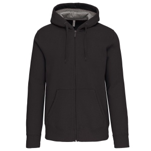Sweat-shirt zippé capuche unisexe, vue 6