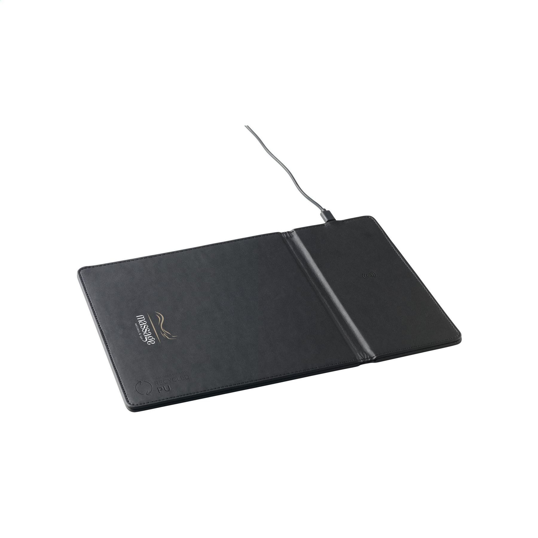 Tapis de souris multifonctions de chargement sans fil de 10 W