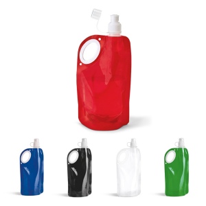 Bouteille pliable 750mL en PET, PA et PE