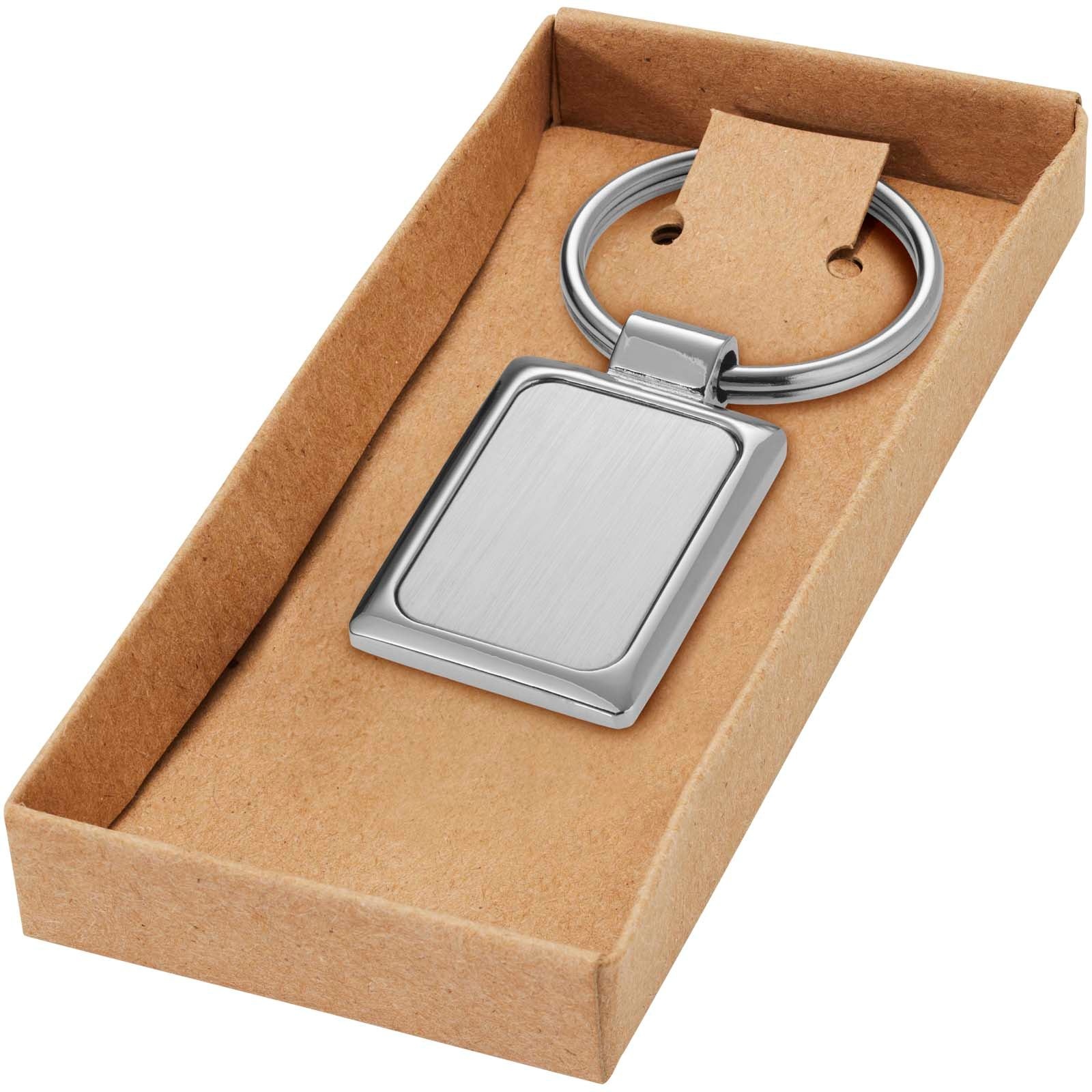 Porte-clés rectangulaire 74 × 4 × 25 mm