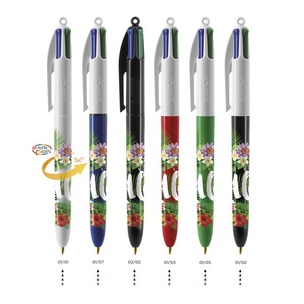 Stylo à bille BIC 4 Couleurs