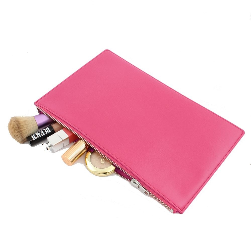 Pochette zippée 281 x 180 x 6 mm en PU