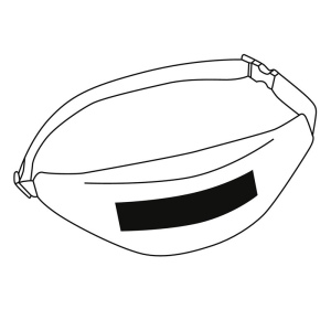 Sac banane 355 × 150 × 55 mm, vue 8