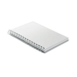 Carnet A5 à spirales en RPET, vue 2